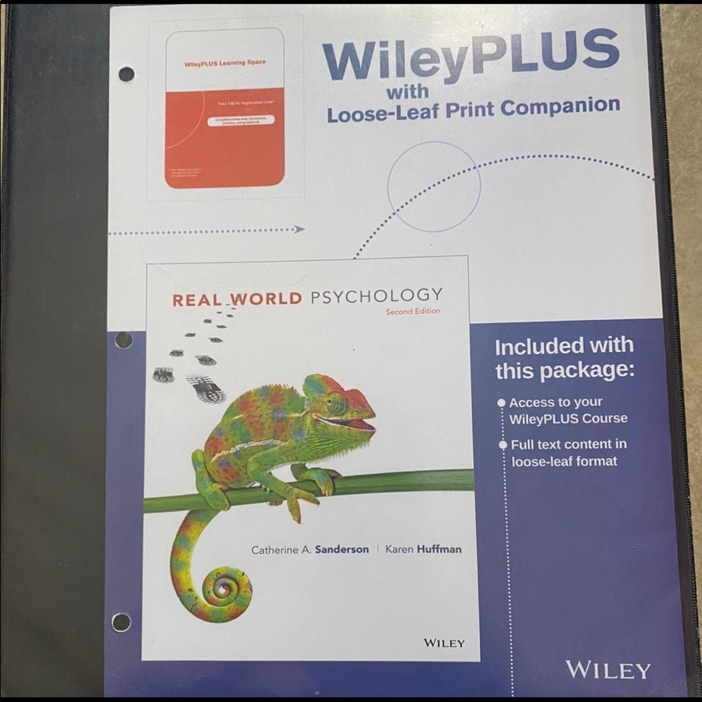 REAL WORLD PSYCHOLOGY book